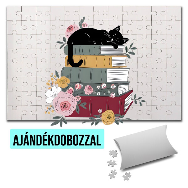Puzzle - kirakó ajándékdobozzal