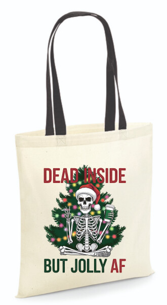 Vászontáska - színes fülű 