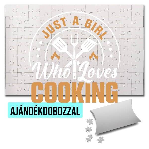 Puzzle - kirakó ajándékdobozzal