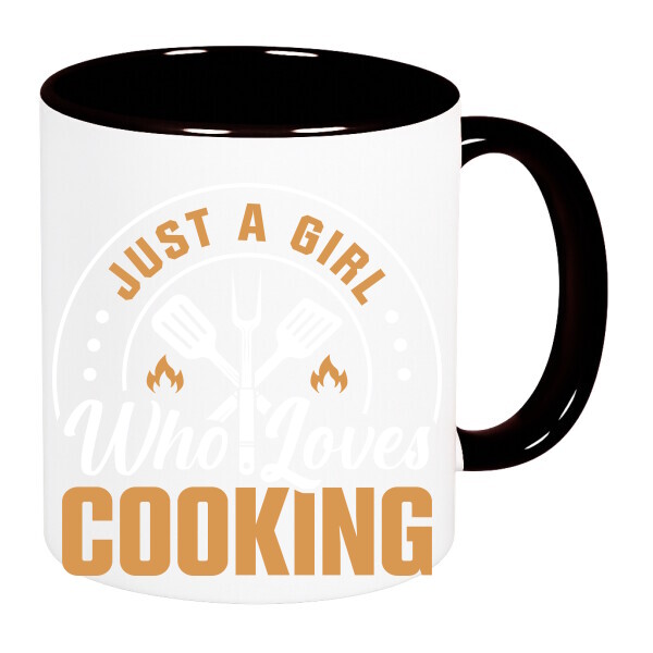 Színes fülű és belsejű bögre