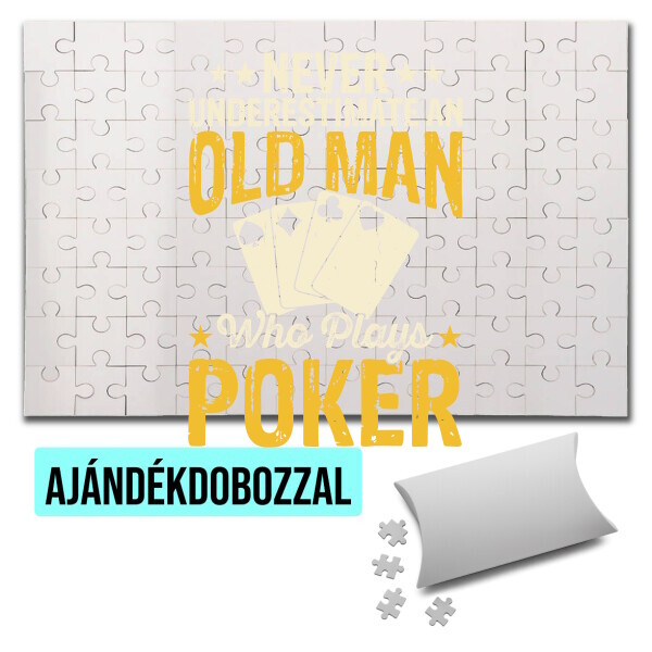 Puzzle - kirakó ajándékdobozzal