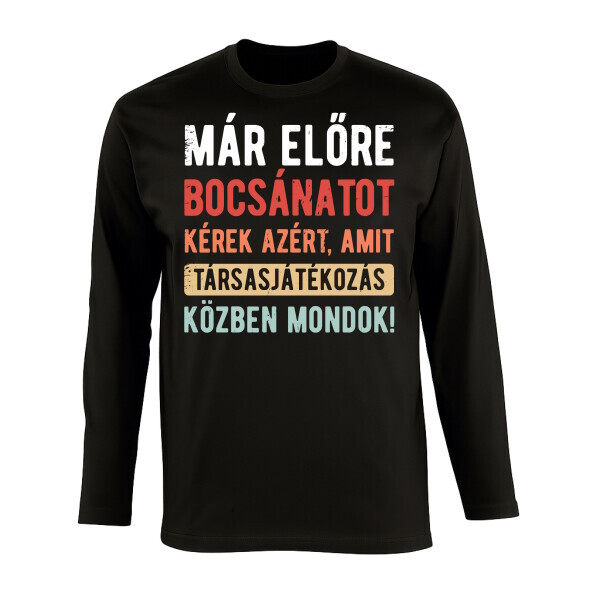 Hosszú ujjú póló