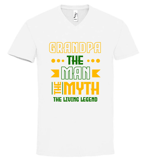 Unisex V nyakú póló