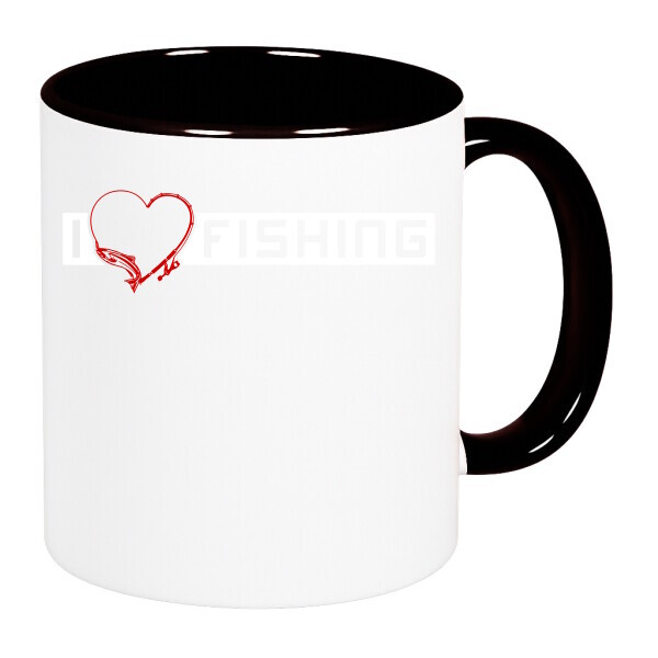 Színes fülű és belsejű bögre