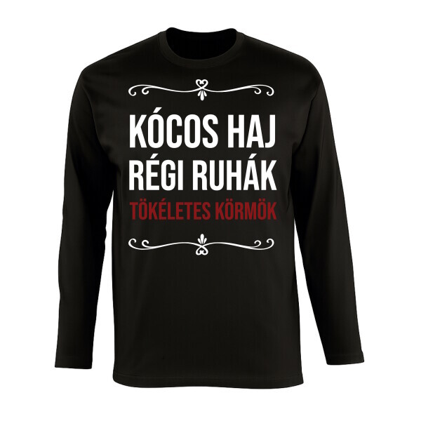 Hosszú ujjú póló