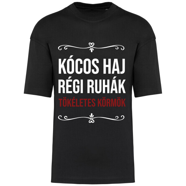 Prémium oversized unisex póló