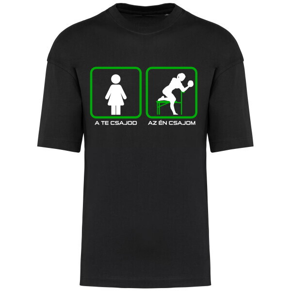 Prémium oversized unisex póló