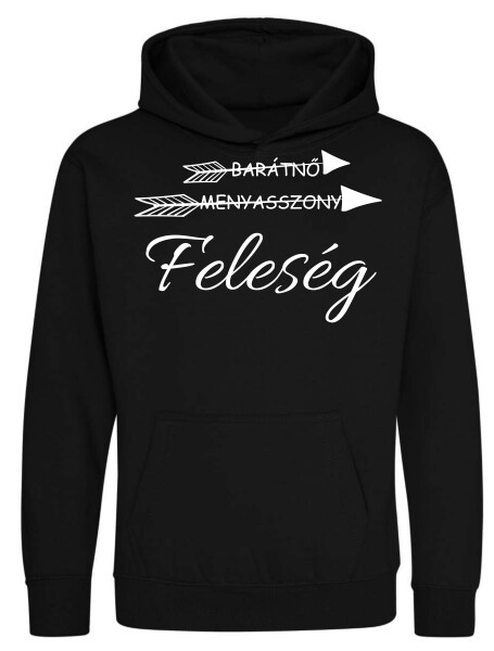 Kapucnis belebújós gyerek pulóver