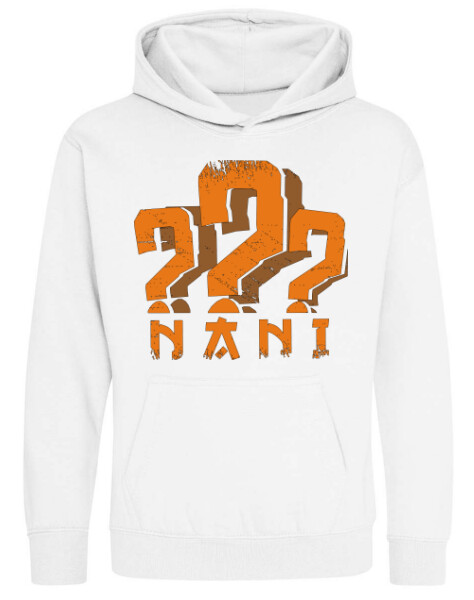 Kapucnis belebújós gyerek pulóver