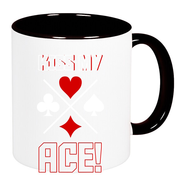 Színes fülű és belsejű bögre