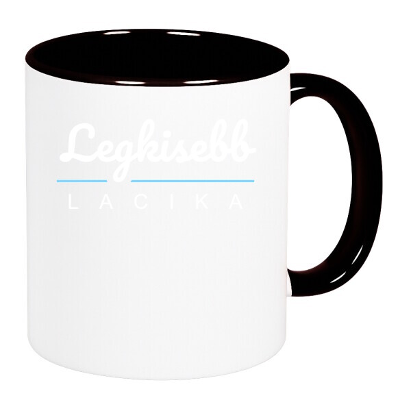 Színes fülű és belsejű bögre