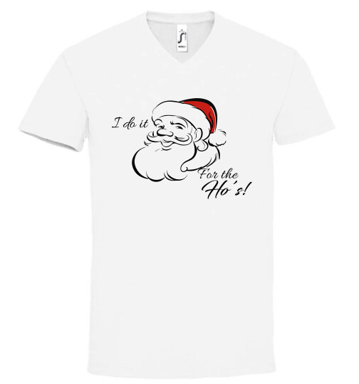 Unisex V nyakú póló