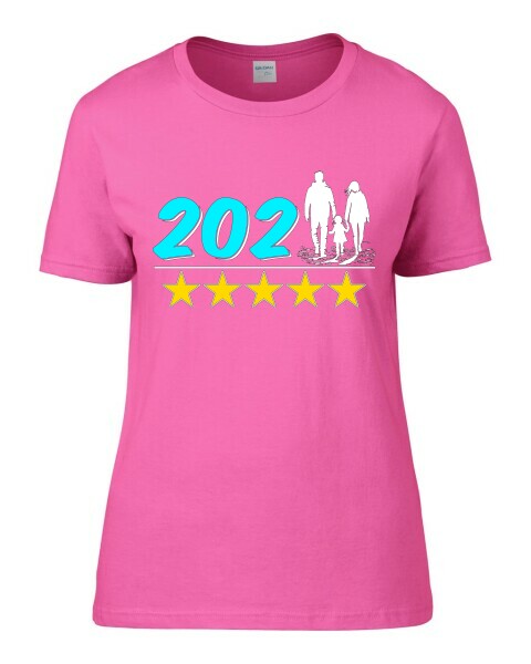 202x kislány családi póló évszámmal