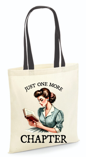 Vászontáska - színes fülű 