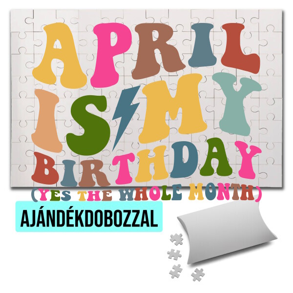 Puzzle - kirakó ajándékdobozzal