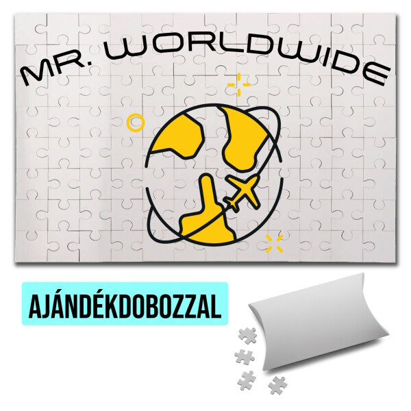 Puzzle - kirakó ajándékdobozzal