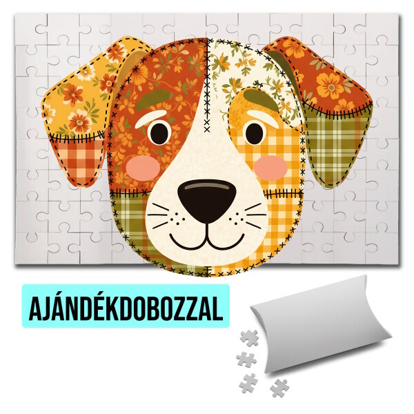 Puzzle - kirakó ajándékdobozzal