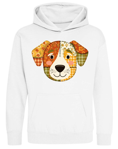 Kapucnis belebújós gyerek pulóver