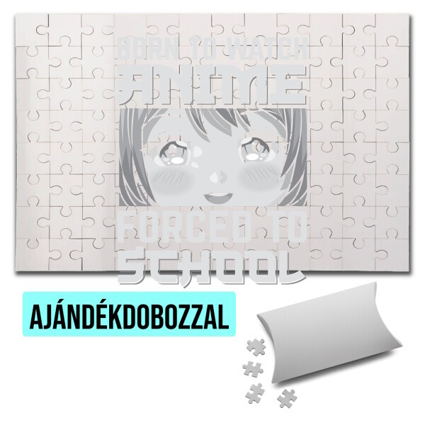 Puzzle - kirakó ajándékdobozzal