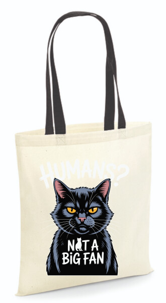 Vászontáska - színes fülű 