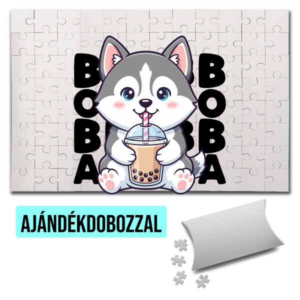 Puzzle - kirakó ajándékdobozzal