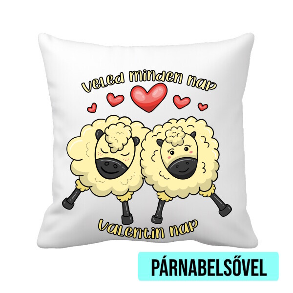 Párnahuzat béléssel