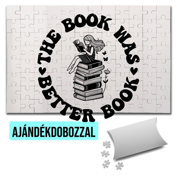 Puzzle - kirakó ajándékdobozzal