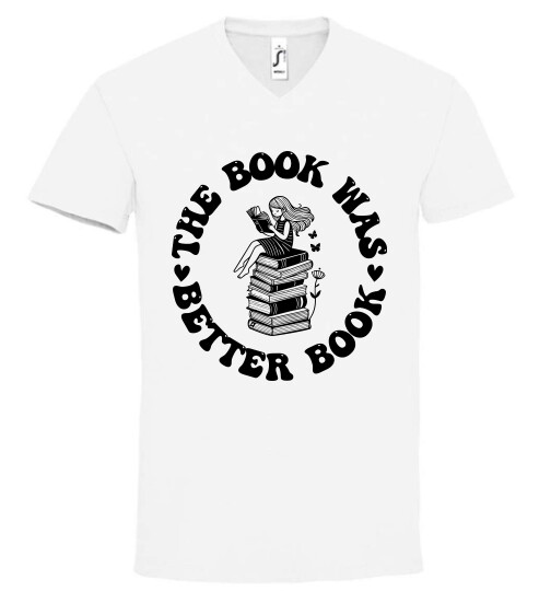 Unisex V nyakú póló