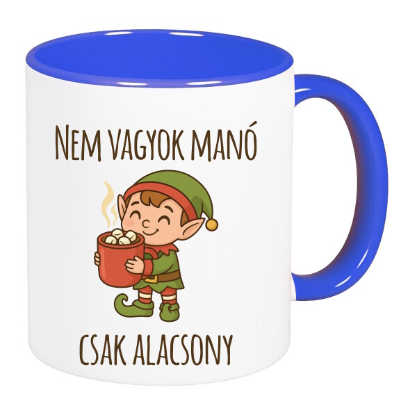 Színes fülű és belsejű bögre