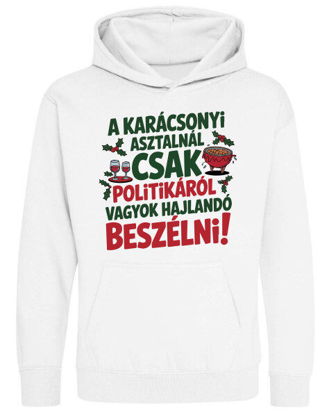 Kapucnis belebújós gyerek pulóver