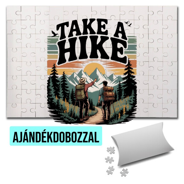 Puzzle - kirakó ajándékdobozzal