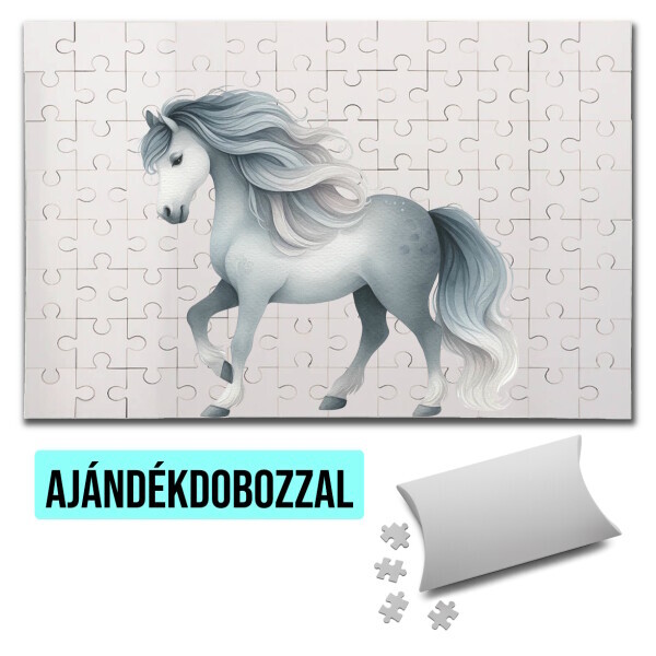 Puzzle - kirakó ajándékdobozzal