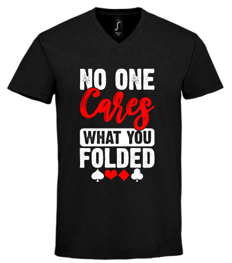 Unisex V nyakú póló