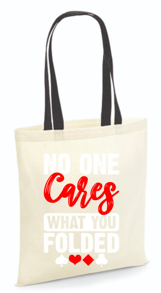 Vászontáska - színes fülű 