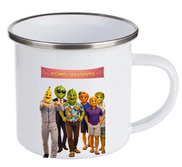 Zománcozott bögre