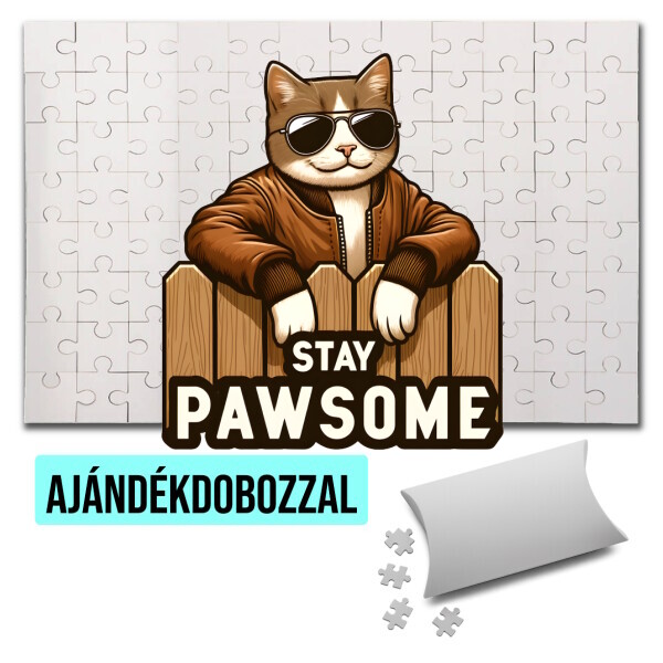 Puzzle - kirakó ajándékdobozzal
