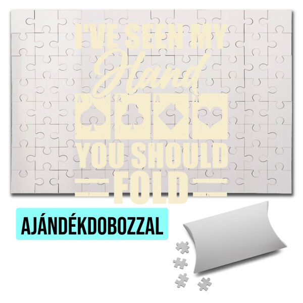 Puzzle - kirakó ajándékdobozzal