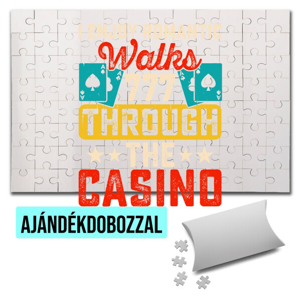 Puzzle - kirakó ajándékdobozzal