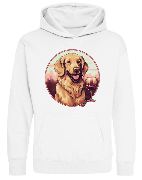 Kapucnis belebújós gyerek pulóver