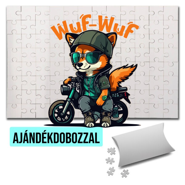 Puzzle - kirakó ajándékdobozzal