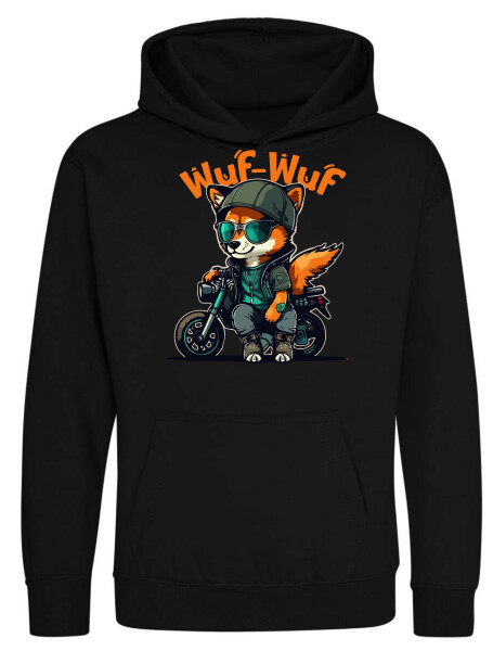 Kapucnis belebújós gyerek pulóver