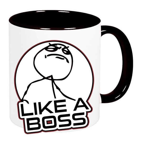 Színes fülű és belsejű bögre