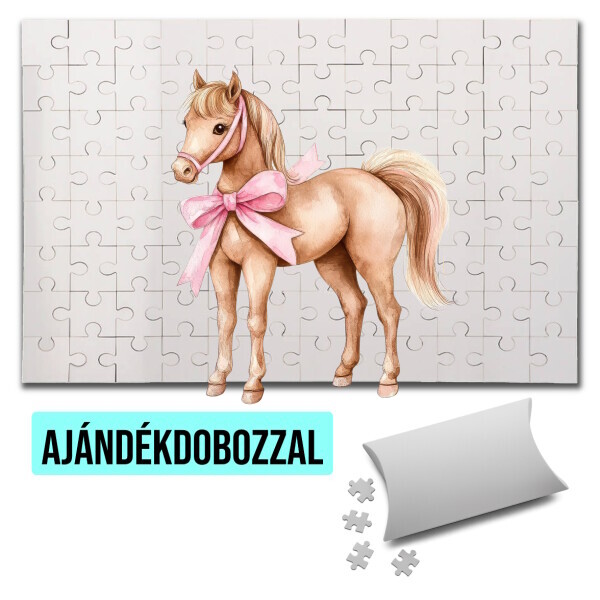 Puzzle - kirakó ajándékdobozzal