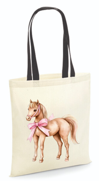 Vászontáska - színes fülű 