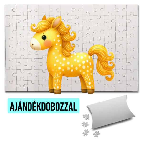 Puzzle - kirakó ajándékdobozzal