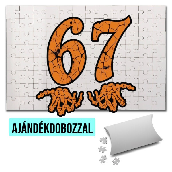 Puzzle - kirakó ajándékdobozzal