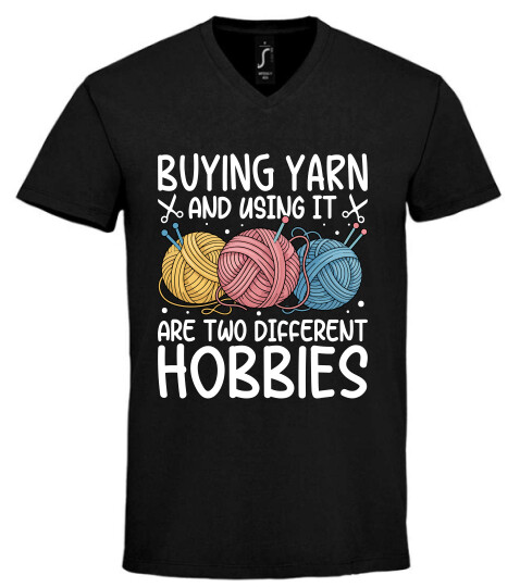 Unisex V nyakú póló