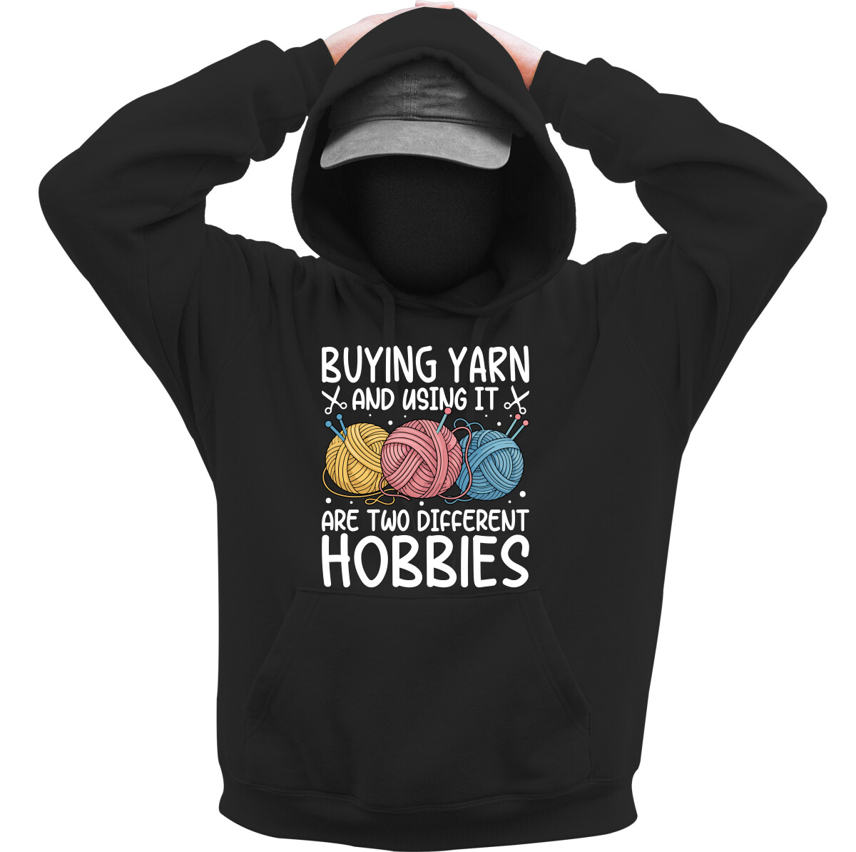 Kapucnis belebújós pulóver