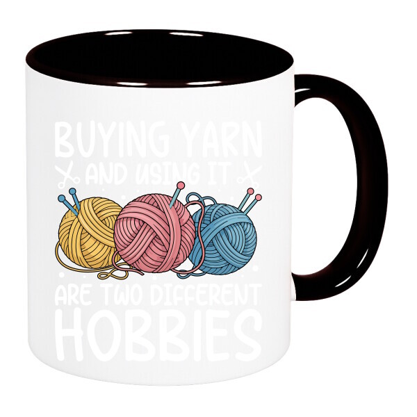 Színes fülű és belsejű bögre