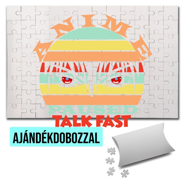 Puzzle - kirakó ajándékdobozzal